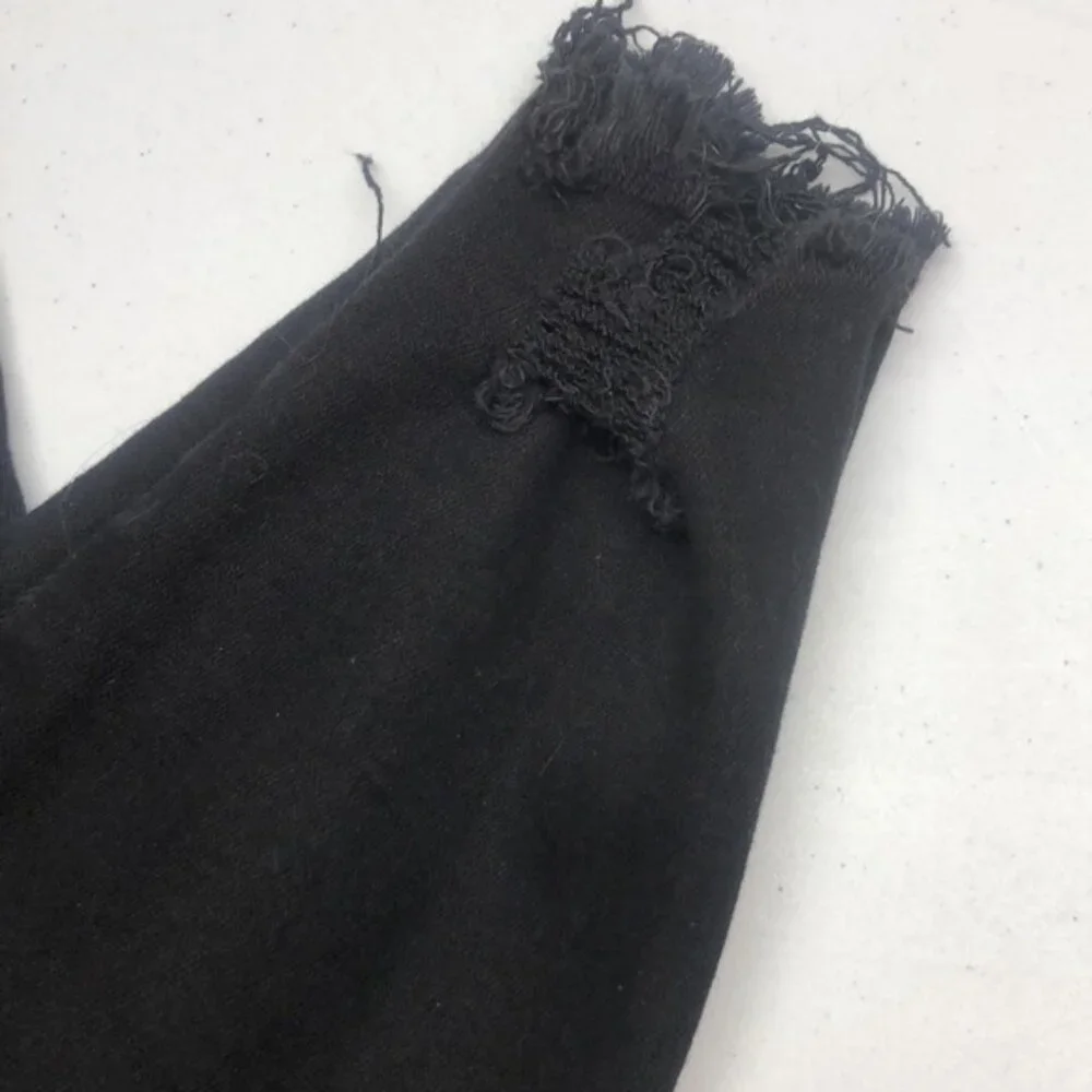 LIKE NEW WAX JEAN FACTORY DISTRESS HIGH-RISE SKINNY LEG 16/33x26 ⭐️